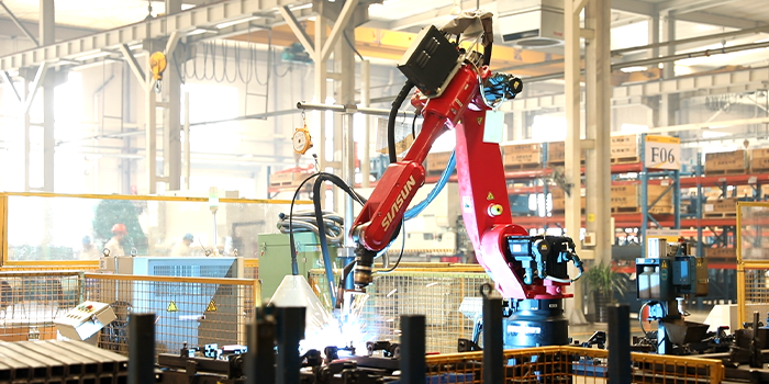 工业机器人工程机械智能焊接系统